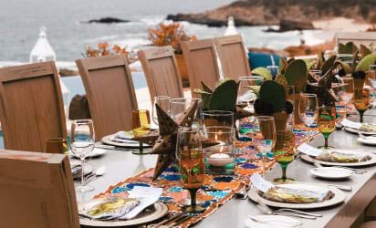 Group Dining at Luxury Mexico Resort Incentive Trip, Corporate Meetings & Incentives