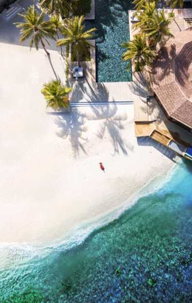 Maldives Aerial View